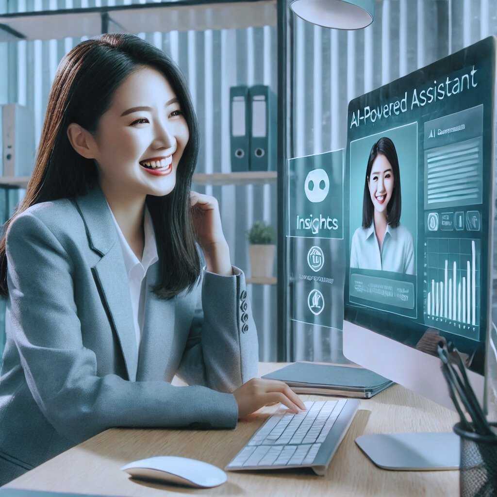 AI assistant interface